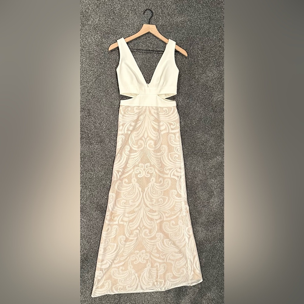 BCBG Marilyne cutout dress - perfect for prom or wedding